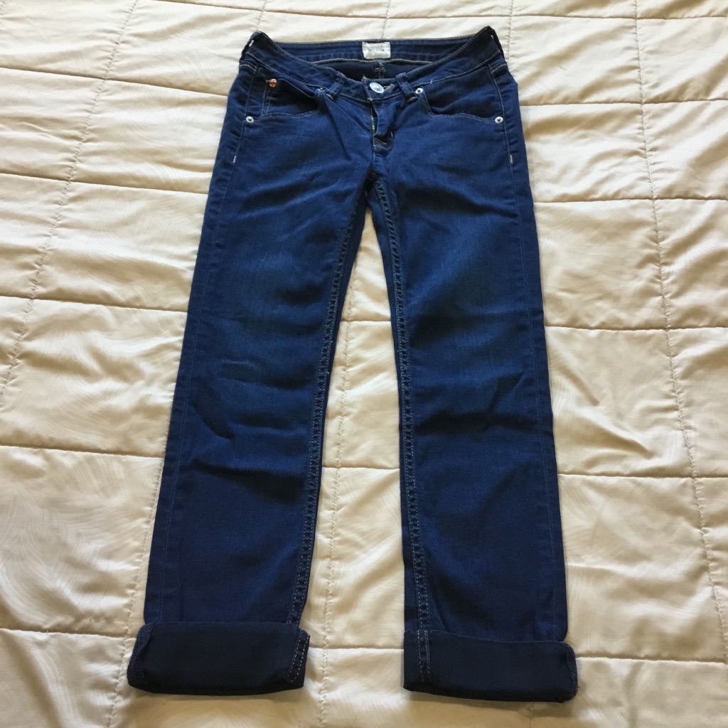 Euc Hudson Jeans Cropped Denim, Size 25